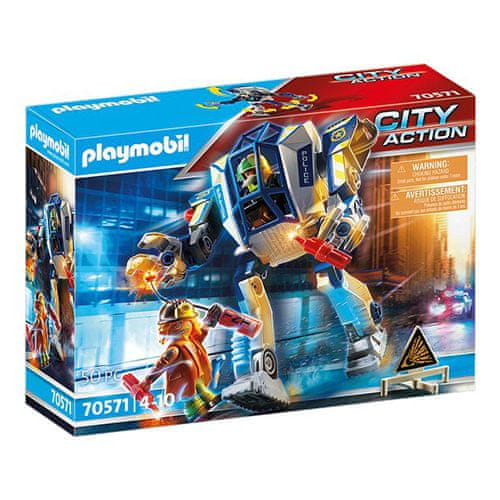 Playmobil Policijski robot , Policija, 50 kosov