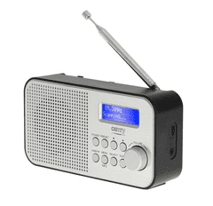 Camry Prenosni DAB/FM radijo CR 1179, LCD, alarm, 20-spomin, slušalke, Lithium baterija 2000mAh