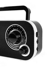 Camry Tranzistor CR 1140 analogni AM/FM, 3,5mm, črne barve