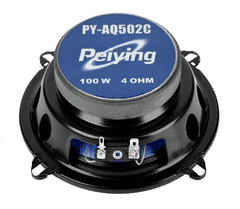 Peiying Avtozvočnik vgradni Pr.:130mm 2-sist., max. moč:100W