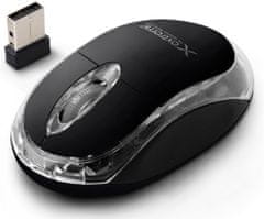 Extreme xm105k extreme mouse wireless. 2.4ghz 3d opt. usb harrier črna