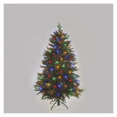 Emos LED božična veriga, 18 m, zunanja in notranja, večbarvna, časovnik