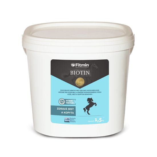 Fitmin prehranjevalno dopolnilo za konje Biotin, 1,5 kg