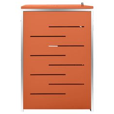Vidaxl Lopa za 4 smetnjake 276,5x77,5x115,5 cm nerjaveče jeklo
