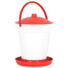 Vidaxl Avtomatski napajalnik za perutnino 18 L