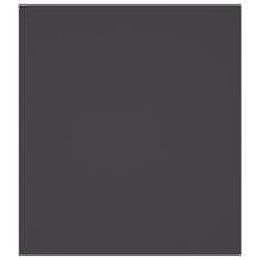 Vidaxl Stranska mizica siva 60x40x45 cm iverna plošča