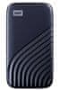 SANDISK My Passport zunanji disk, SSD 1TB, USB-C 3.2, moder (WDBAGF0010BBL-WESN)
