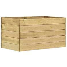 Vidaxl Visoka greda 100x50x54 cm impregnirana borovina