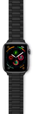 EPICO Kovinski pašček za pametno uro Apple Watch, 42/44/45 mm, črn (63418181900001)