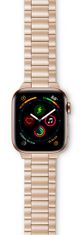 EPICO Kovinski pašček za pametno uro Apple Watch, 42/44/45 mm, Starlight (63418182300001)
