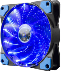 Marvo FN-10BL ventilator za PC, LED, moder