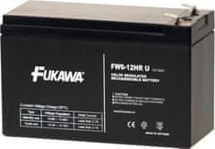 Fukawa Svinčeni akumulator FW 9-12 HRU za UPS / AEG/ / Powerware/ 12V/ 9Ah/ 5 let življenjske dobe/ Faston F2-6,3mm