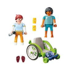 Playmobil Pacient | na invalidskem vozičku, Gradbeni materiali, gradbeništvo PLA70193