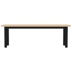 Vidaxl Klop 135x40x45 cm borovina