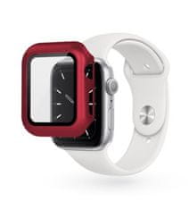 EPICO zaščita Glass Case za pametno uro Apple Watch 4/5/6/SE, 40 mm, rdeča (42110151400001)