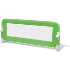 Vidaxl Posteljno varovalo za otroke 2 kosa zeleno 102x42 cm