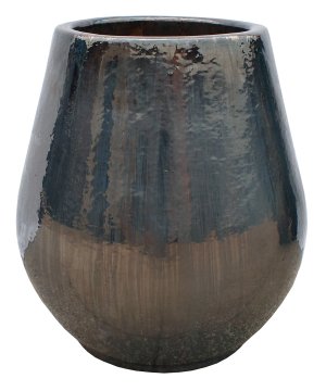 Shishi Keramična posoda za srebro srebrna 55 x 51 cm