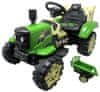 Električni traktor z vlečno kljuko C2 Zelena