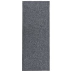 Vidaxl Tepih tekač 100x300 cm siv
