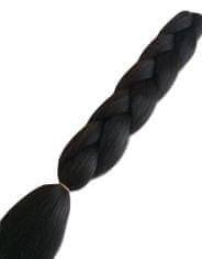 Vipbejba Lasni podaljški za pletenje kitk, #2 temno rjavi