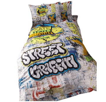 Issimo Otroška bombažna posteljnina FREEBOY 140x200/70x90