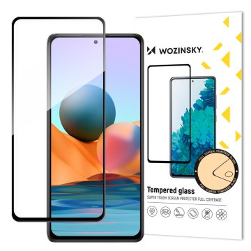 WOZINSKY Celozaslonsko kaljeno steklo z robom Xiaomi Redmi Note 12 Pro+ / Pro / 5G / 10 Pro / 12T / 12 T Pro / Mi 11i / Mi 11T / Mi 11T Pro / POCO F3 / X5 5G