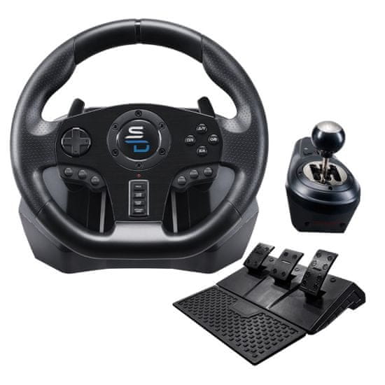 Subsonic GS850-X dirkalni volan, pedala, ročni menjalnik za PS4/XBOX X/S - rabljeno
