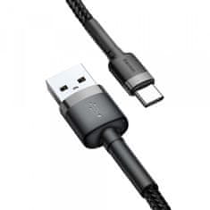 BASEUS Catklf-UG1 podatkovni kabel, hitro polnjenje, USB-C, 2A, 3 m, črn