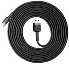 BASEUS Catklf-UG1 podatkovni kabel, hitro polnjenje, USB-C, 2A, 3 m, črn