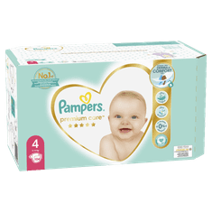 Pampers Premium Care plenice, vel. 4, 9 kg–14 kg, 104 kosov