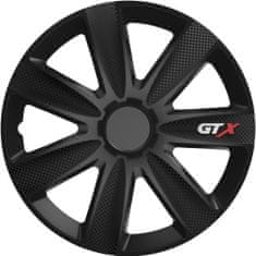 Versaco GTX Carbon Black 14 pokrovi platišč, 4 kosi