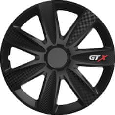 Versaco GTX Carbon Black 14 pokrovi platišč, 4 kosi