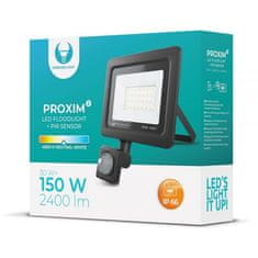 Forever  Led reflektor PROXIM II 30W, 6000K, IP66, s senzorjem