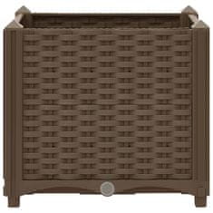 Vidaxl Visoka greda 40x40x38 cm polipropilen