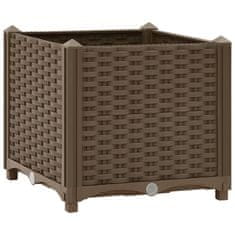 Vidaxl Visoka greda 40x40x38 cm polipropilen