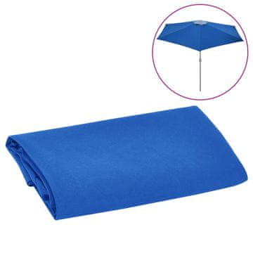 Vidaxl Nadomestna tkanina za zunanji senčnik sinje modra 300 cm