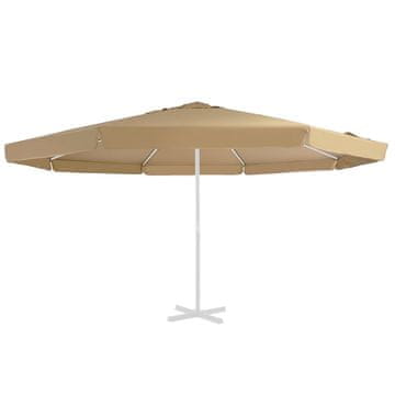 Vidaxl Nadomestna tkanina za zunanji senčnik taupe 515 cm
