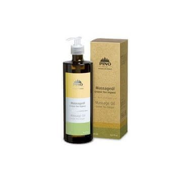 PINO Aromatično masažno olje, Zeleni čaj - ingver, 500 ml
