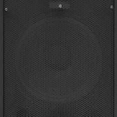 Greatstore Profesionalni pasivni odrski zvočnik 1000 W črn 32x32x64 cm