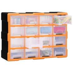 shumee Organizator s 16 predali 52x16x37 cm