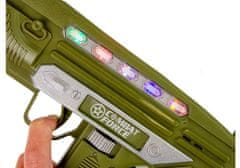 Lean-toys Vojaška puška 37 cm – svetlobni in zvočni efekti