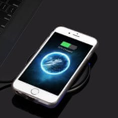 Choetech Wireless Charger Lightning brezžični sprejemnik za mobilne naprave, belo