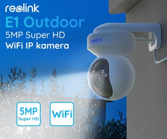 Telecamera IP Reolink E Series E540 Nera (E1 Outdoor Black - Foto 3