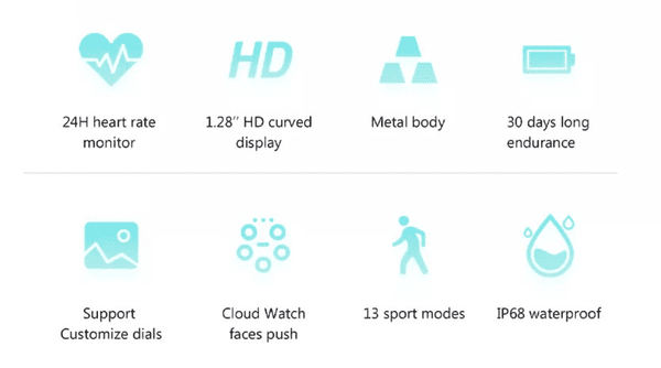 Kieslect Lady Watch L11