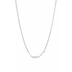 Liu Jo Romantična jeklena ogrlica s perlami Icona LJ1689