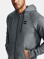 Under Armour Pulover UA Rival Fleece FZ Hoodie-GRY XL