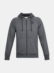 Under Armour Pulover UA Rival Fleece FZ Hoodie-GRY XL