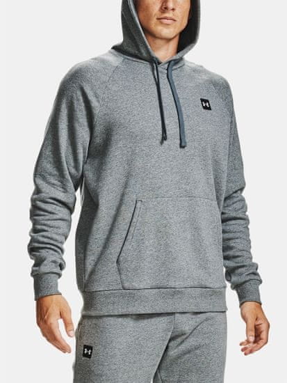 Under Armour Pulover UA Rival Fleece Hoodie-GRY