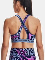 Under Armour Nedrček Crossback Mid Print-Blu XS