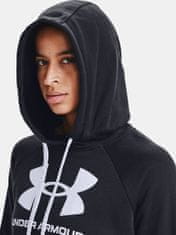 Under Armour Pulover Rival Fleece Logo Hoodie-Blk L